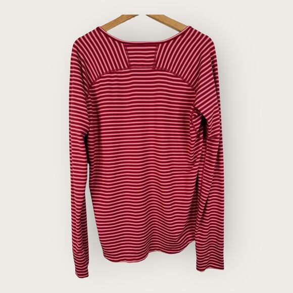 Mountain Hardwear Womens XL Butterlicious Stripe Crew Neck Sweatshirt 1700421 - Picture 2 of 11